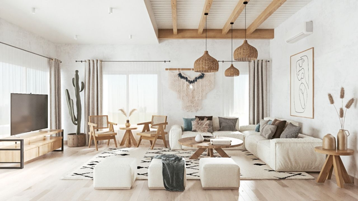 Phong cách Bohemian hiện đại 