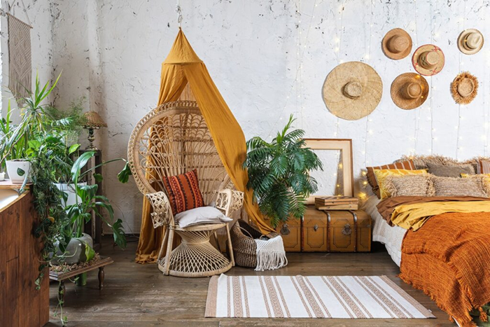 Phong cách Bohemian kết hợp kiến trúc Châu Phi và Myanmar