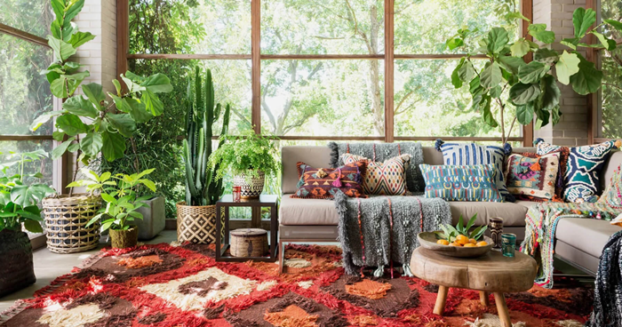 Phong cách thiết kế nội thất đậm chất Bohemian - Dẫn đầu xu hướng 2023