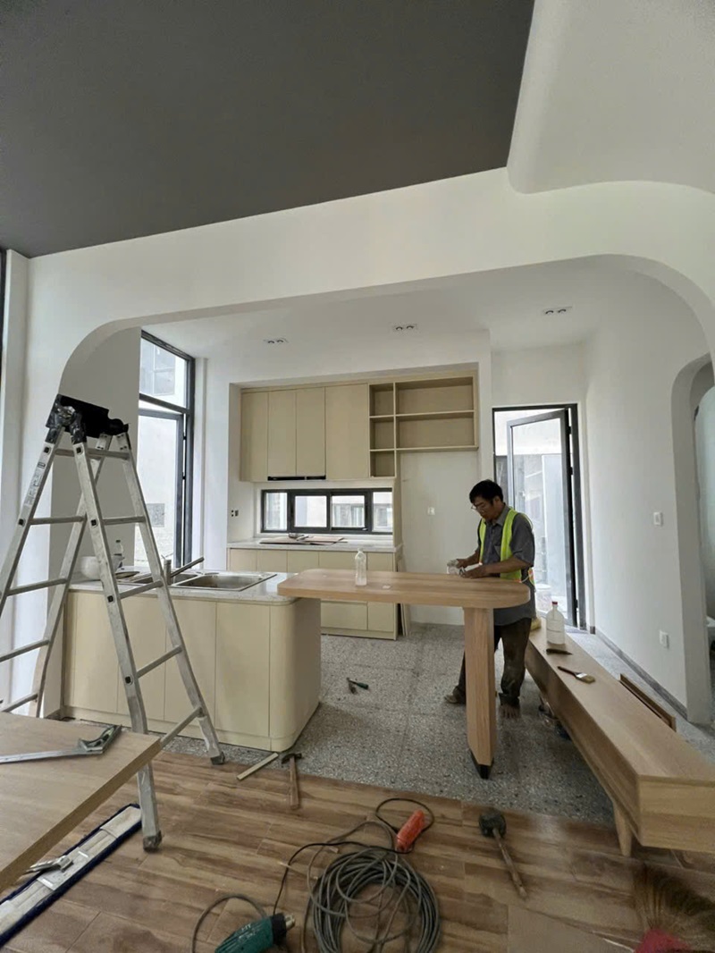 Dịch vụ sửa chữa cải tạo nhà cũ sẽ giúp bạn tiết kiệm được thời gian
