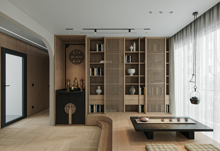 Tiêu chuẩn thiết kế nội thất chung cư - Nguyên tắc cân bằng