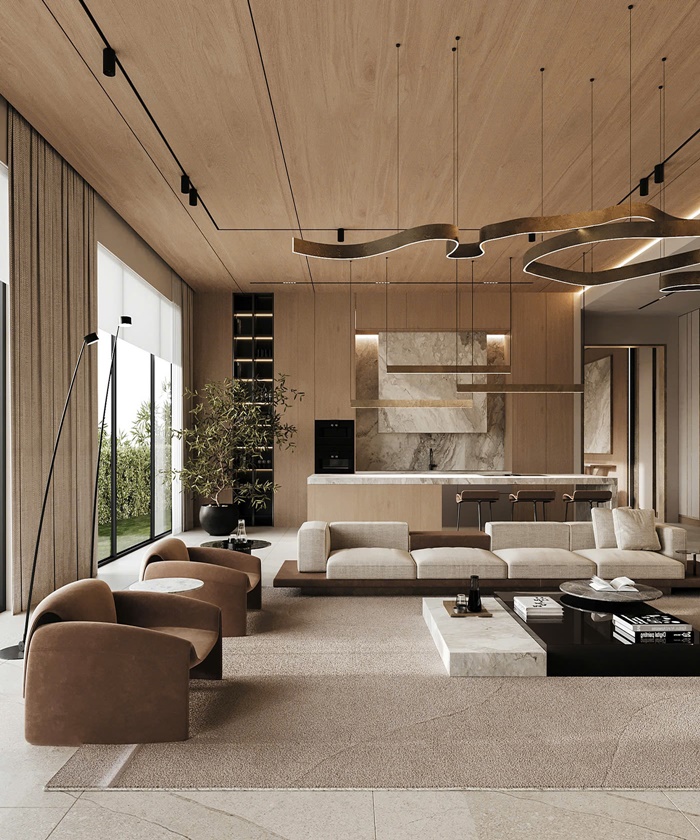  MT HOUSE có hai gói dịch vụ thiết kế thi công nội thất