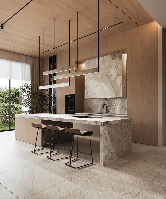 Phong cách nội thất Wabi Sabi thể hiện sự giản dị, mộc mạc 